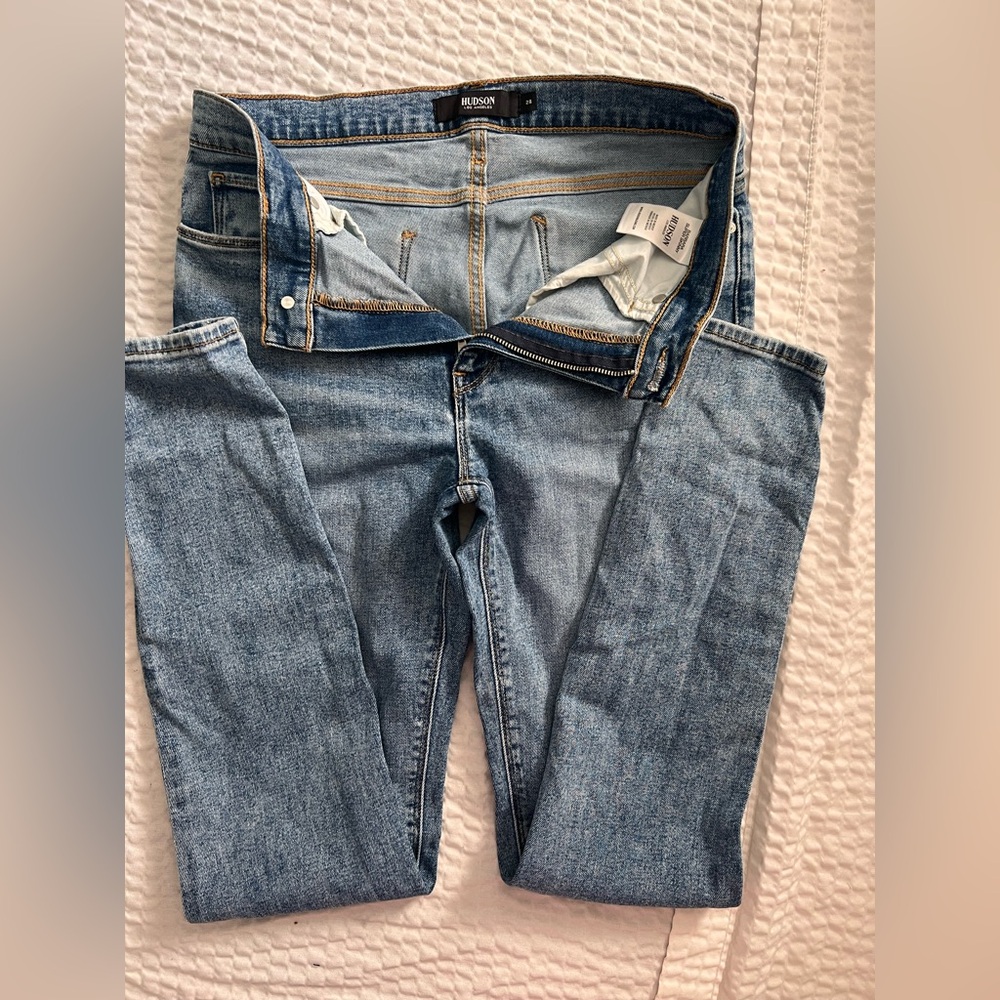 Hudson Jeans Pre-loved Blue Skinny Denim